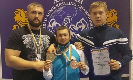 Акмолинский армрестлер среди спортсменов с поражением органов слуха завоевал «серебро» на чемпионате мира