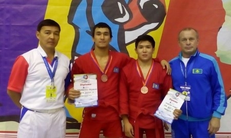 Спортсмены из Актау стали бронзовыми призерами чемпионата мира по самбо в Румынии