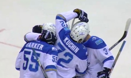 Видео шайб матча КХЛ «Трактор» — «Барыс» 3:4