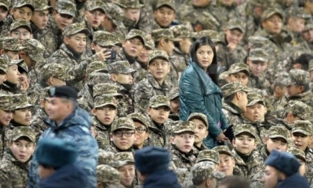 Румыны впечатлены большим количеством солдат на «Астана Арене»