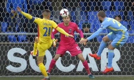 Сборная Казахстана нанесла три удара в створ в трех матчах отбора на чемпионат Мира-2018