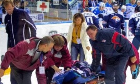 Травмированный в матче с «Барысом» Вольски намерен вернуться до конца сезона