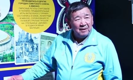 Ушкемпиров посетил выставку казахстанских олимпийцев