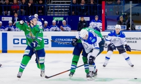 Отчет о матче КХЛ «Салават Юлаев» — «Барыс» 5:2 