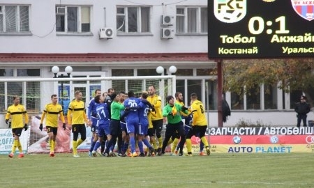 Отчет о матче Премьер-Лиги «Тобол» — «Акжайык» 0:1 