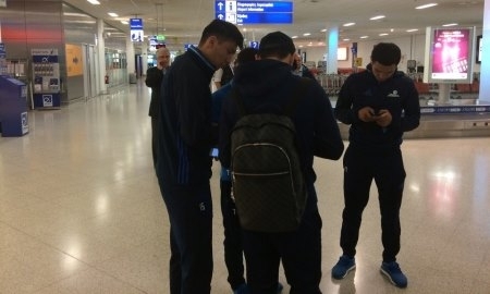 «Астана» прилетела в Афины