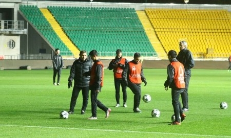 «Кайрат-U19» провел предыгровую тренировку в Алматы