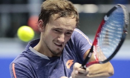 Даниил Медведев: «В первом сете Кукушкин играл в полную силу, показывал хороший теннис»
