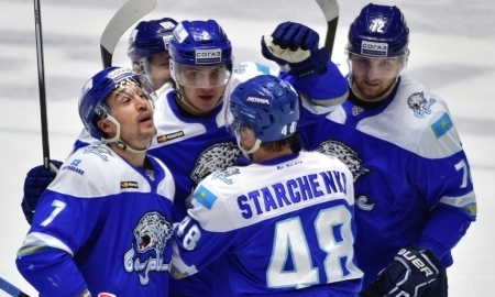 «Барыс» — «Витязь» 5:0. Красавцы