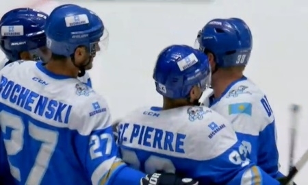 Видео шайб матча КХЛ «Барыс» — «Локомотив» 1:8