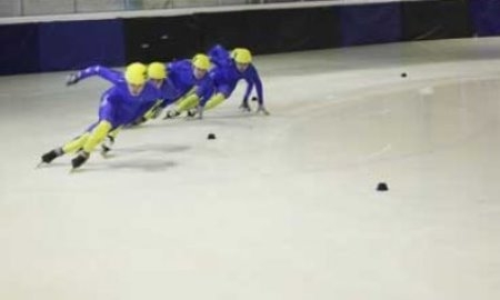 В Алматы проходит второй этап Кубка РК по шорт-треку