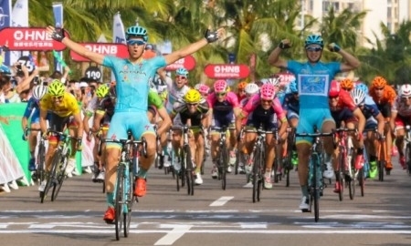Тлеубаев выиграл второй этап «Тура Хайнань-2016»