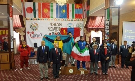Мангиcтауский спортсмен стал абсолютным чемпионом Азии по жиму лежа