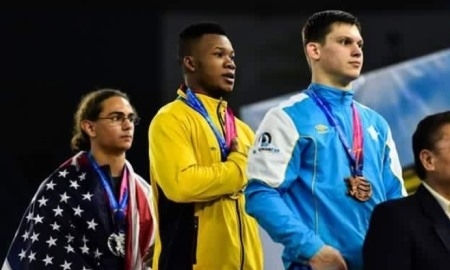 Юный штангист из Кызылорды завоевал «бронзу» на чемпионате мира в Малайзии