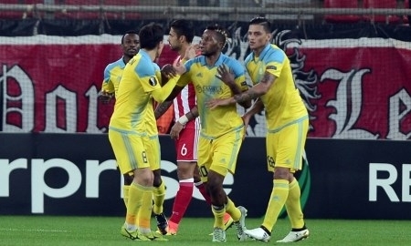 История и факты матча Лиги Европы «Астана» — «Олимпиакос»