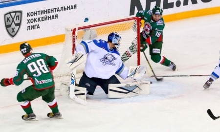 Отчет о матче КХЛ «Ак Барс» — «Барыс» 2:1