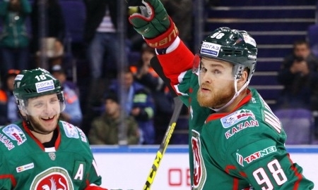 Российские СМИ: «Малыхин обеспечил победу „Ак Барса“ над „Барысом“ в „кошачьем дерби“»