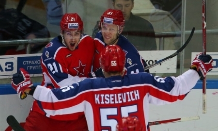Воспитанник усть-каменогорского хоккея Кошелев принес победу ЦСКА над «Медвешчаком»