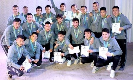 В Костанае прошла церемония награждения серебряных призеров Второй лиги 