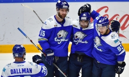 «Нефтехимик» — «Барыс» 0:3. Игра в плюс