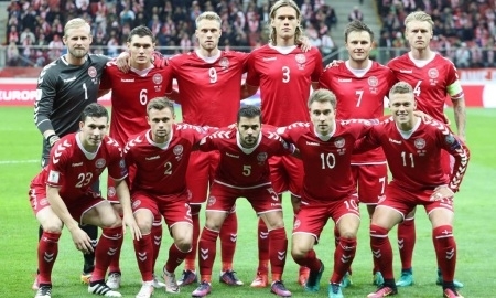 Дания объявила состав на матч с Казахстаном