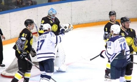 Фоторепортаж с матча ВХЛ «Сарыарка» — «Динамо» Балашиха 3:1 