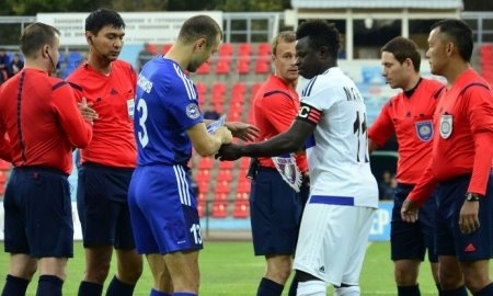 Фоторепортаж с матча Премьер-Лиги «Тараз» — «Акжайык» 2:1