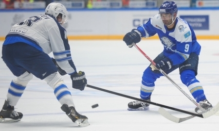 Фоторепортаж с матча КХЛ «Барыс» — «Нефтехимик» 5:4