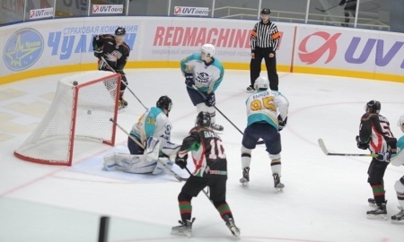 Фоторепортаж c матча МХЛ «Спутник» — «Алтай» 8:1