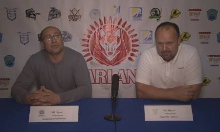 Видео послематчевой пресс-конференции игр чемпионата РК «Арлан» — «Иртыш» 3:1, 8:5