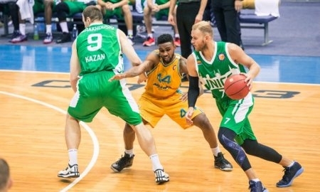 Фоторепортаж с матча ВТБ «Астана» — УНИКС 68:84