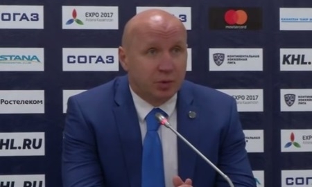 Видео послематчевой пресс-конференции игры КХЛ «Барыс» — «Лада» 2:4
