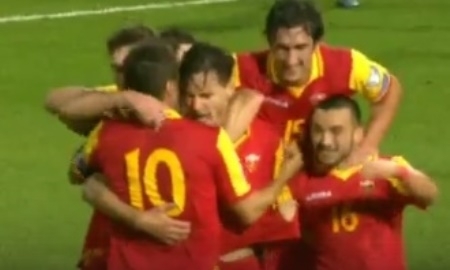 Видео гола Томашевича матча отбора чемпионата мира-2018 Черногория — Казахстан