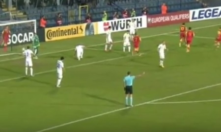 Видео гола Йоветича матча отбора чемпионата мира-2018 Черногория — Казахстан