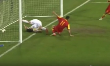 Видео гола Бечирая матча отбора чемпионата мира-2018 Черногория — Казахстан