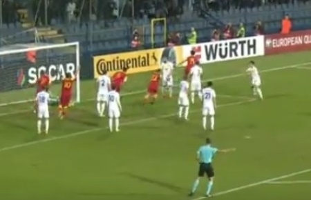 Видео гола Савича матча отбора чемпионата мира-2018 Черногория — Казахстан