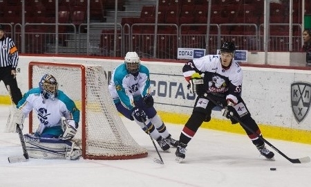 Фоторепортаж с матча МХЛ «Белые Медведи» — «Алтай» 5:3 