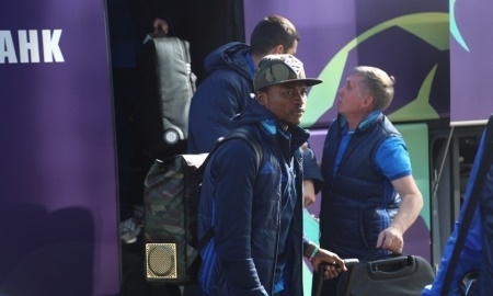 Фоторепортаж с приезда «Астаны» в Алматы