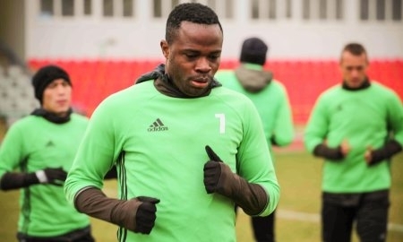 Фоторепортаж с тренировки «Атырау» перед игрой с «Шахтером»