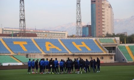 Фоторепортаж с тренировки «Астаны» перед игрой с «Кайратом»