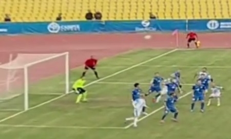 Видео гола Диакате матча Премьер-Лиги «Ордабасы» — «Иртыш»