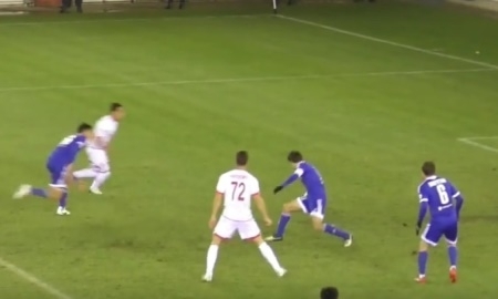 Видео гола Жалмукана матча Премьер-Лиги «Актобе» — «Окжетпес» 2:2