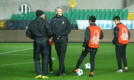 Фоторепортаж с предыгровой тренировки «Кайрата-U19»