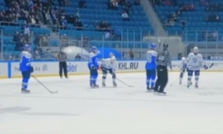 Игра КХЛ «Барыс» — «Динамо» Москва в проекте «Вокруг матча»