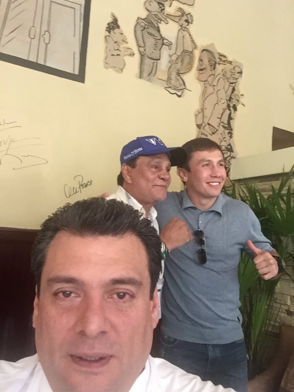 Президент WBC поделился любимым «селфи» с Головкиным