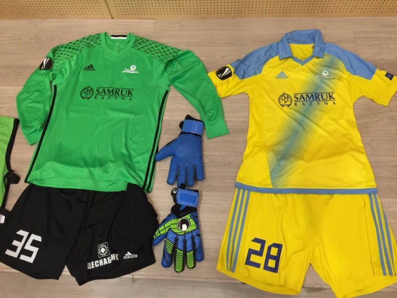 «Астана» сыграет с «Олимпиакосом» в желтой форме