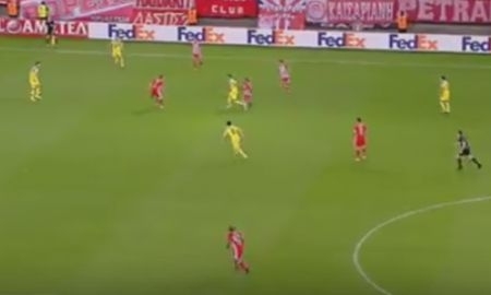Видео гола Фигейраша в матче Лиги Европы «Олимпиакос» — «Астана»