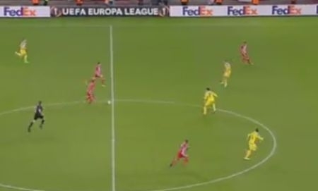 Видео второго гола Себа в матче Лиги Европы «Олимпиакос» — «Астана»