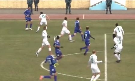 Видео гола Дудченко матча Премьер-Лиги «Акжайык» — «Атырау»