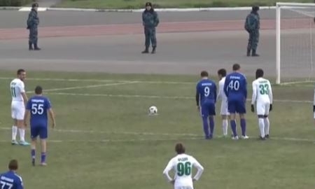 Видео гола Коронеля матча Премьер-Лиги «Акжайык» — «Атырау»